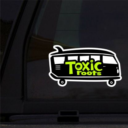 Toxic Rides Sticker